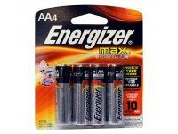 Piles AA Alcaline Energizer Max Power Seal (paquet de 4)